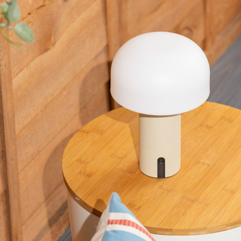Calhoun Rechargeable Natural Table Lamp
