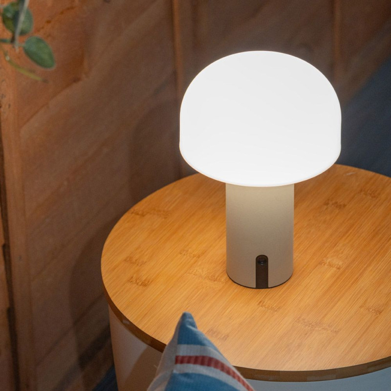Calhoun Rechargeable Natural Table Lamp 4