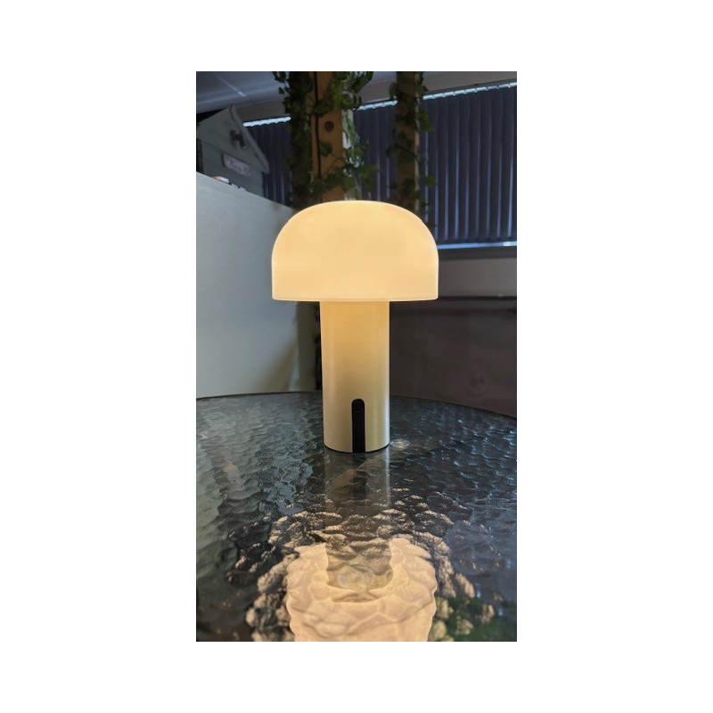 Calhoun Rechargeable Natural Table Lamp 7