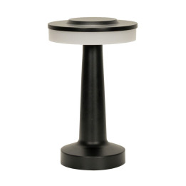 Talence Rechargeable Black Table Lamp