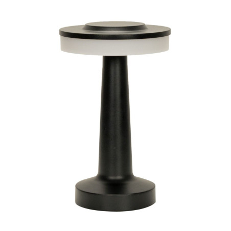 Talence Rechargeable Black Table Lamp
