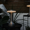 Talence Rechargeable Chrome Table Lamp 4