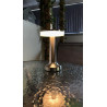 Talence Rechargeable Chrome Table Lamp 6