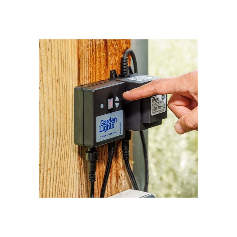 Techmar Garden Lighting UK Outdoor Lights Low Voltage DIY Dusk To Dawn Timer / Sensor 3