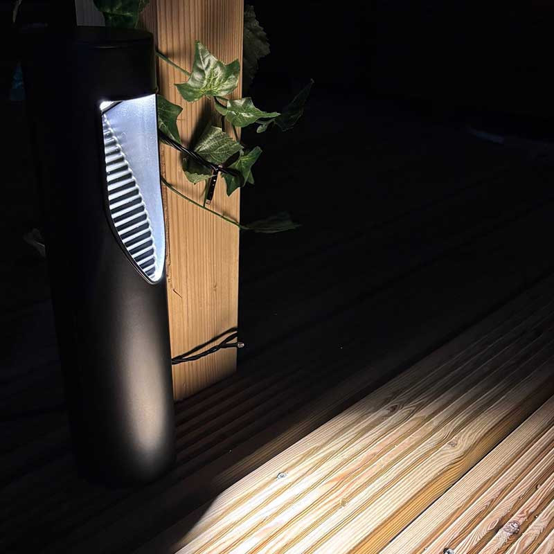 UK Low Voltage Garden Lighting Techmar Zuma 12V Low Voltage 1W LED Post Light 2