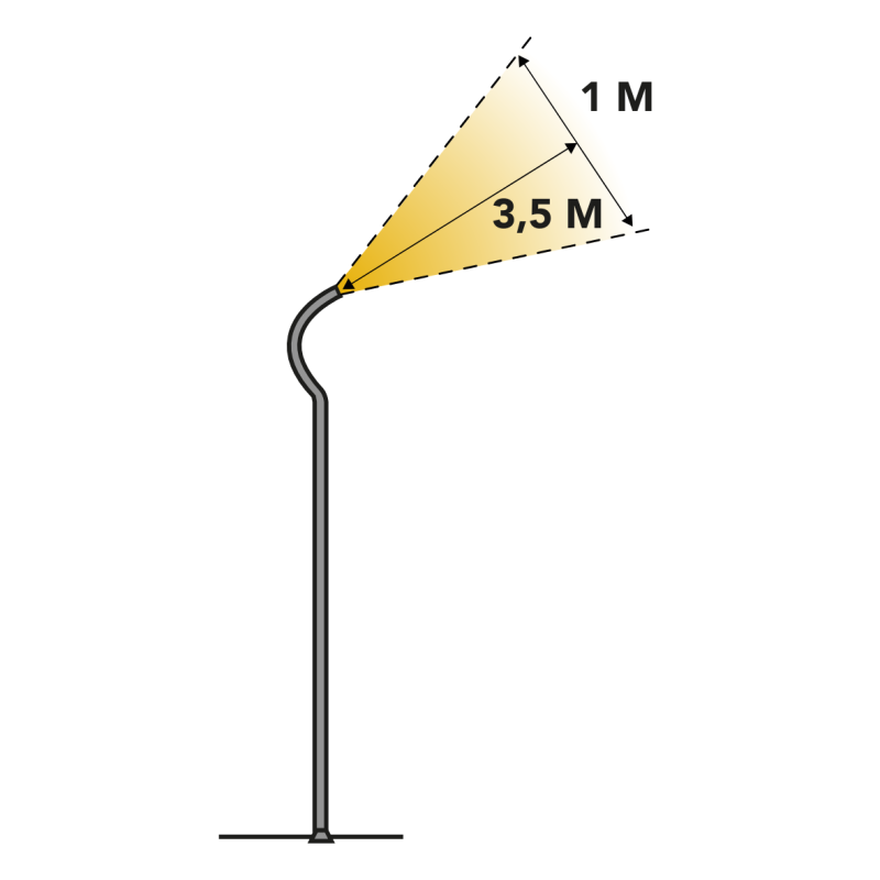 Lightpro 12V Low Voltage Xible Hi 2.1W IP44 Spotlight
