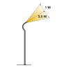Lightpro 12V Low Voltage Xible Hi 2.1W IP44 Spotlight