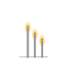 Lightpro 12V Low Voltage Erba IP44 Post Light (3 Pack)