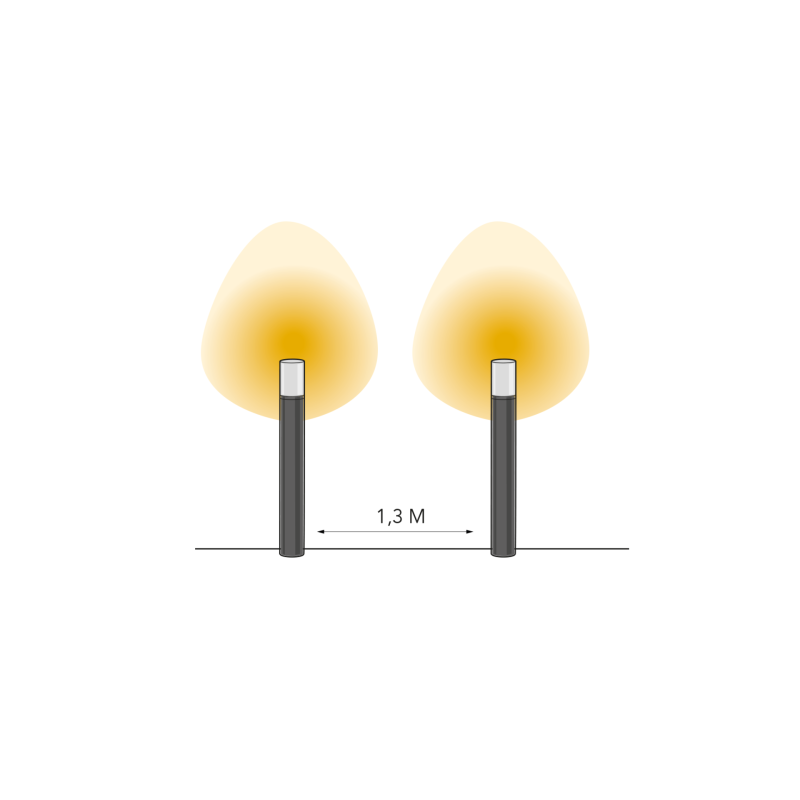 Lightpro 12V Low Voltage Oberon Smart 5W IP44 Post Light