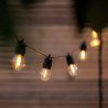 UK Low Voltage Garden Lighting Techmar 12V Filament Festoon Party Light 15mtr Kit 8