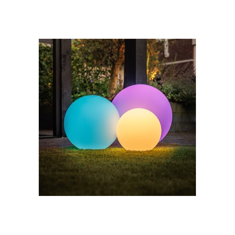 UK Low Voltage Garden Lighting Techmar Round 30 Smart Zigbee Ball Light 2