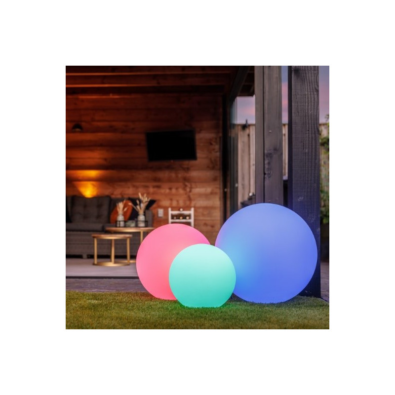 UK Low Voltage Garden Lighting Techmar Round 50 Smart Zigbee Ball Light 5