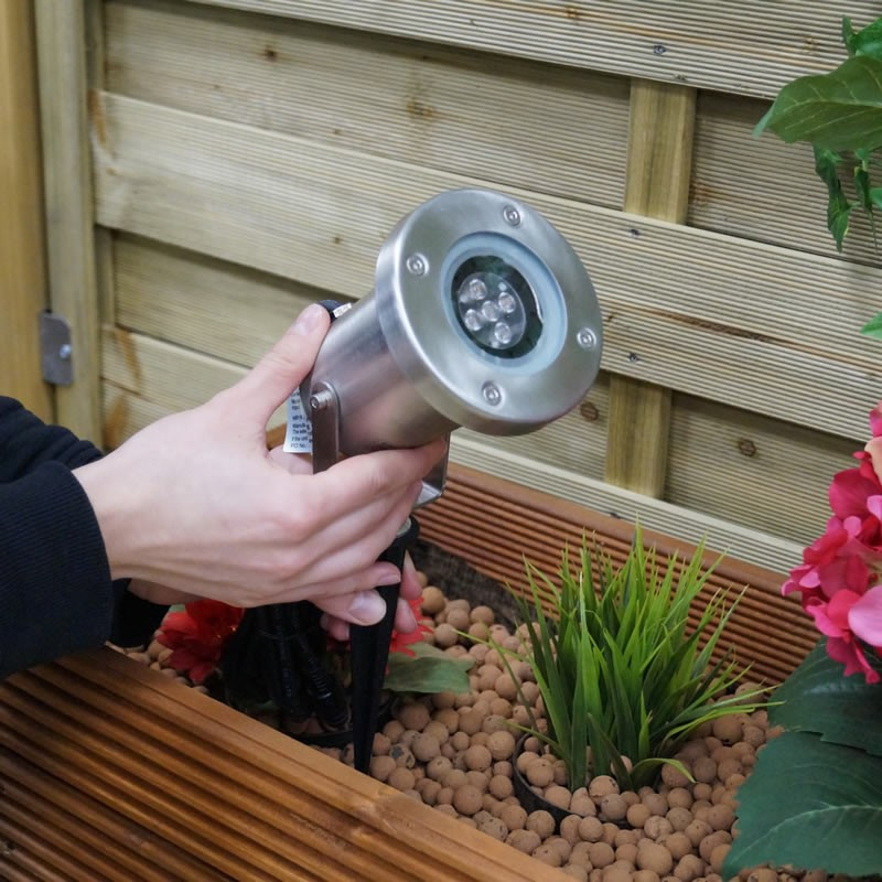 Techmar Garden Lighting UK Outdoor Lights  Protego 12V 5W LED Outdoor Spotlight Pond Light IP68 1