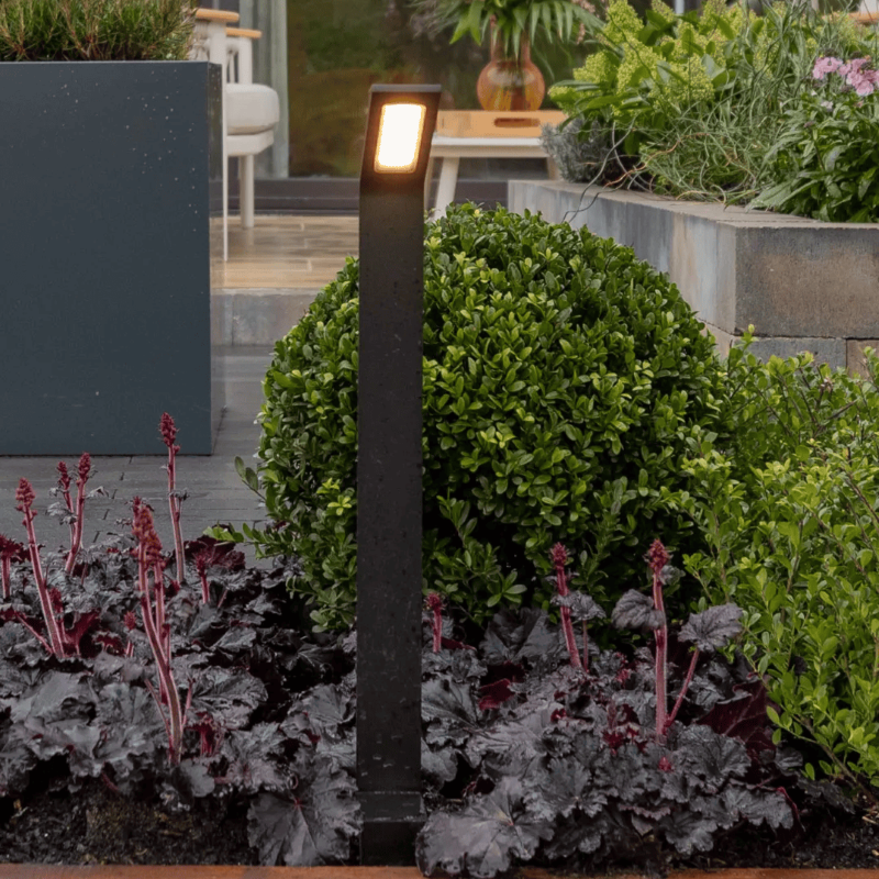 UK Low Voltage Outdoor Lights Techmar Reno 12v 6W LED Garden Post Light 5