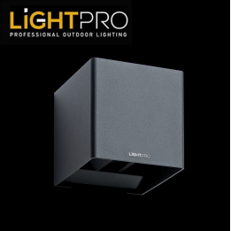 Lightpro Outdoor Garden Lighting Professional 12V Ixion 9w Up/Down Wall Light Dimmable