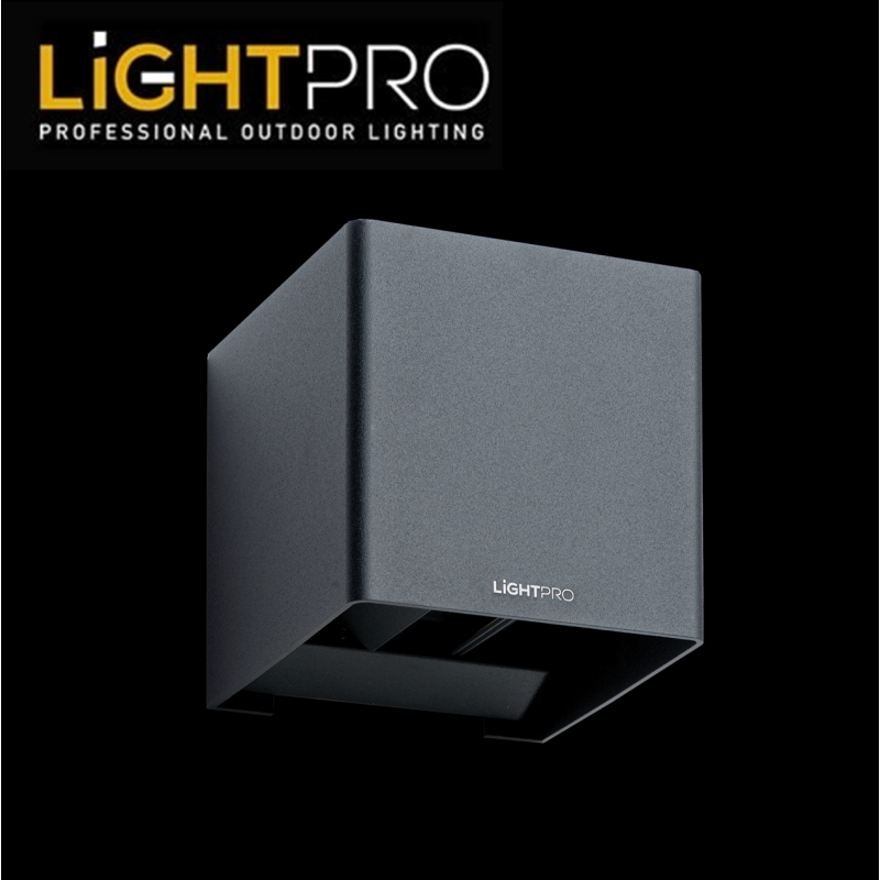 Lightpro Outdoor Garden Lighting Professional 12V Ixion 9w Up/Down Wall Light Dimmable