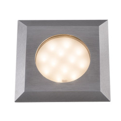 Techmar Garden Lighting UK Outdoor Lights Carbo Switchable Warm / Cold White 12V 2w LED Deck Light
