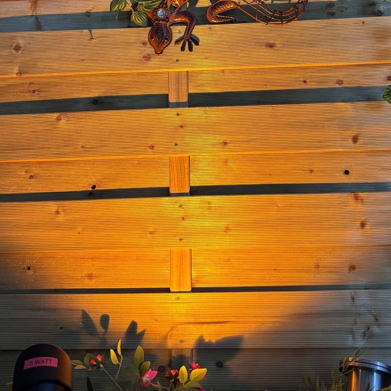Techmar Garden Lighting UK Outdoor Lights MR11 2W Amber LED 2