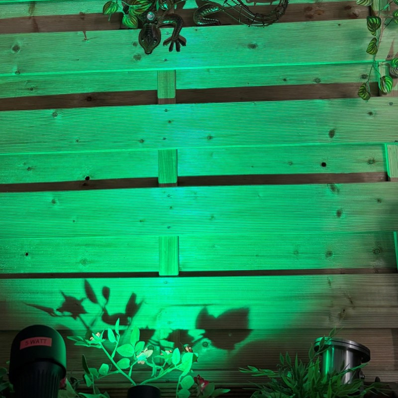 Techmar Garden Lighting UK Outdoor Lights MR11 2W Green LED