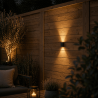 Techmar Vara 12V Low Voltage 1W Up/Down Outdoor Wall Light