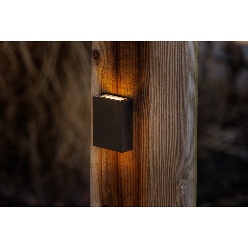 Techmar Vara 12V Low Voltage 1W Up/Down Outdoor Wall Light