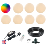 Low Voltage Garden Lighting Round 20 8 Light Bundle