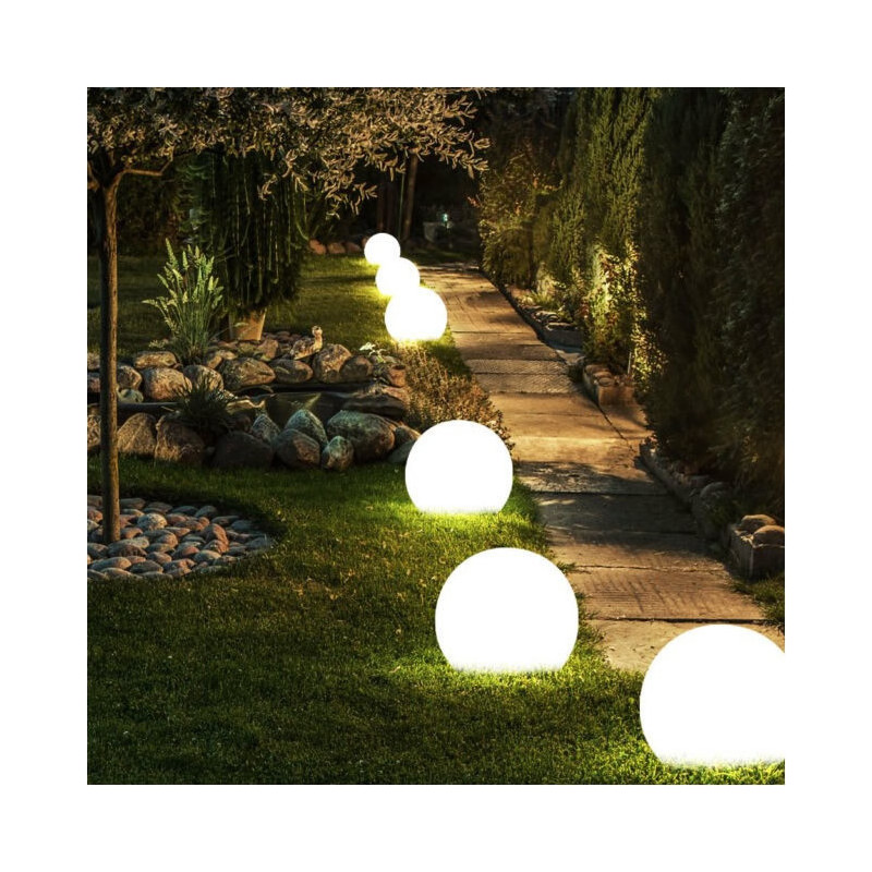 Low Voltage Garden Lighting Round 20 8 Light Bundle 5