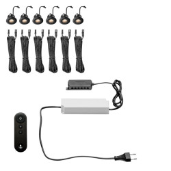 Garden Light Shop UK Low Voltage Garden Lighting Lightpro Cila 6 Light Kit
