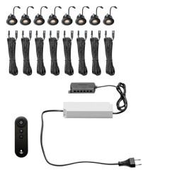 Garden Light Shop UK Low Voltage Garden Lighting Lightpro Cila 8 Light Kit