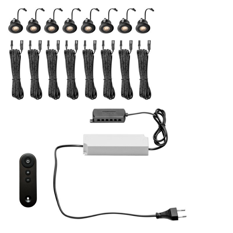 Garden Light Shop UK Low Voltage Garden Lighting Lightpro Cila 8 Light Kit