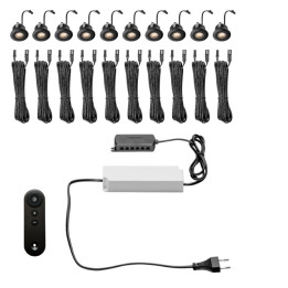 Garden Light Shop UK Low Voltage Garden Lighting Lightpro Cila 10 Light Kit