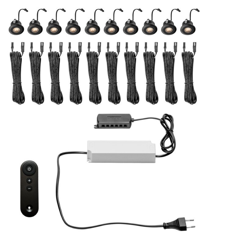 Garden Light Shop UK Low Voltage Garden Lighting Lightpro Cila 10 Light Kit