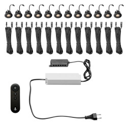 Garden Light Shop UK Low Voltage Garden Lighting Lightpro Cila 12 Light Kit