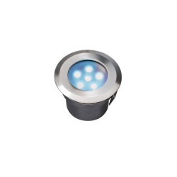 UK Low Voltage Garden Lighting Techmar Sirius 12V Low Voltage Blue LED Outdoor  Deck Light