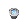 UK Low Voltage Garden Lighting Techmar Sirius 12V Low Voltage Blue LED Outdoor  Deck Light