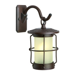 Techmar Garden Lighting UK Outdoor Lights Callisto Rustic 1.5w LED Hanging Wall Light