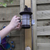 Techmar Garden Lighting UK Outdoor Lights Callisto Rustic 1.5w LED Hanging Wall Light 5
