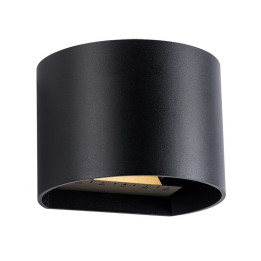 Techmar Outdoor Garden Lighting UK Goura  12V 6W LED Black Up / Down Adjustable Outdoor Wall 2