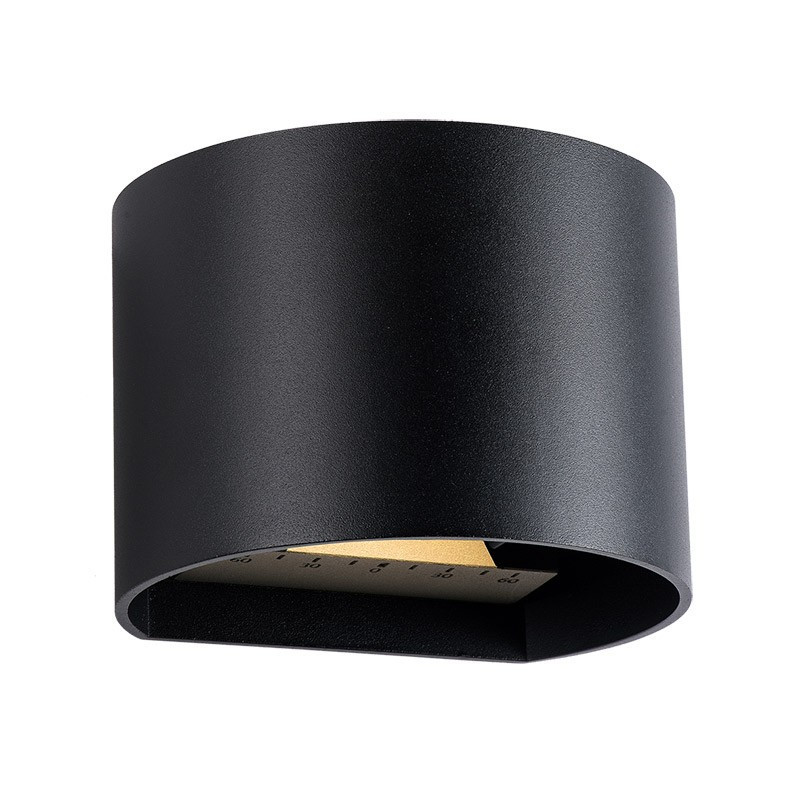 Techmar Outdoor Garden Lighting UK Goura  12V 6W LED Black Up / Down Adjustable Outdoor Wall 2