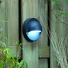 Techmar Outdoor Garden Lighting UK Deimos 12V 1W LED Black Outdoor Wall 2