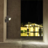 Techmar Outdoor Garden Lighting UK Nano 12V 2W LED Silver Outdoor Wall Spotlight 7