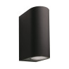Techmar Outdoor Garden Lighting UK Sibus 12V 8W LED Black Up / Down Outdoor Wall Light 1