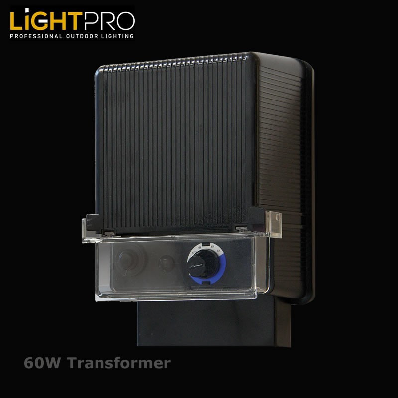 Lightpro Outdoor professional Garden Low Voltage Lighting 60w Transformer and timer