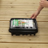 Outdoor Garden Lighting UK Accessories - Dribox 285 Medium black weatherproof 3