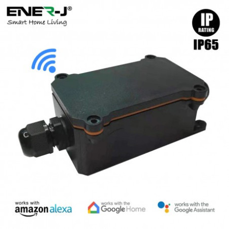 Outdoor Garden Lighting UK  DIY Accessories - ENER-J 240v WiFi Weatherproof Inline Switch