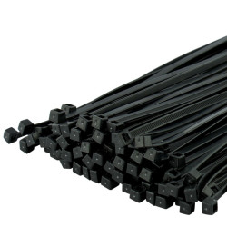 Garden Lighting UK Outdoor Lights Low Voltage DIY 100 Cable Ties Black 200mm x 4.8mm