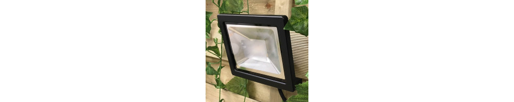 Techmar Low Voltage 12V LED Floodlights | Outdoor Garden Plug & Play Flood Lights