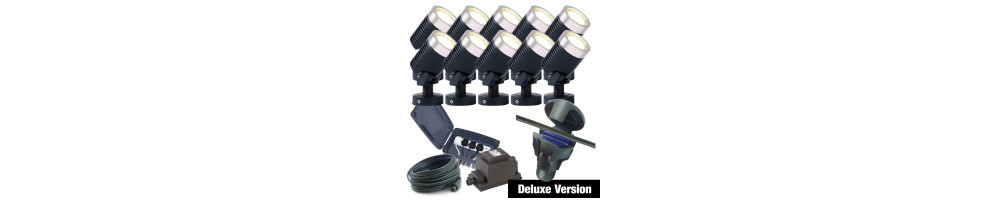 Techmar Arcus Deluxe Garden Light Bundles (Complete Kit)