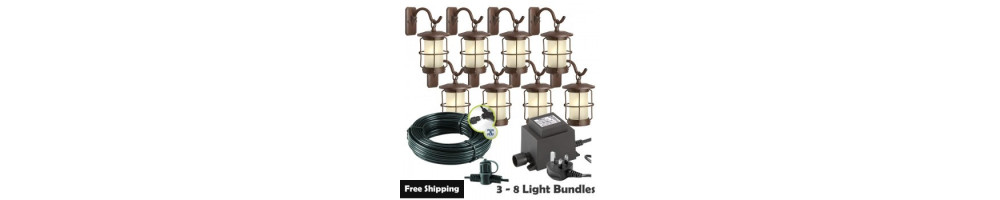 Callisto Traditional 12V Plug & Play Outdoor Wall Light Kits
